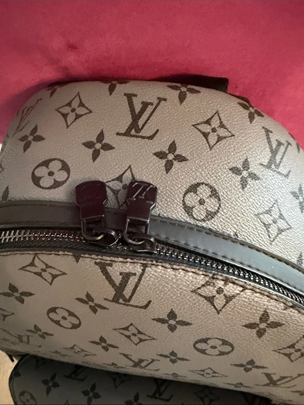 Fashion inspired backpack grey and black now no tag